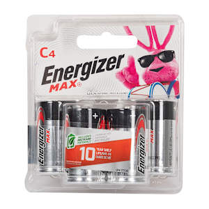 Piles Energizer Max C Pqt/4