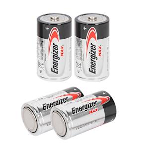 Energizer Max D Batteries Pkg/4