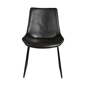 Chaise de salle à manger Melly noire VERTUO