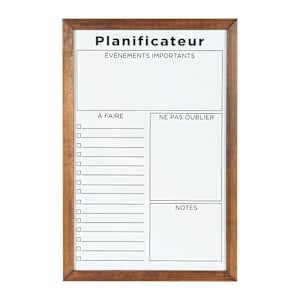 Tableau planificateur