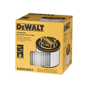 DEWALT Vacuum Filter Cartridge 4 Gallons