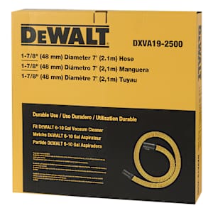 DEWALT Vacuum Hose 1 7/8 in x 7 ft