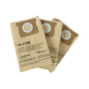 Stanley Vacuum Dust Filter Bags 4 to 5 Gallons Pkg/3