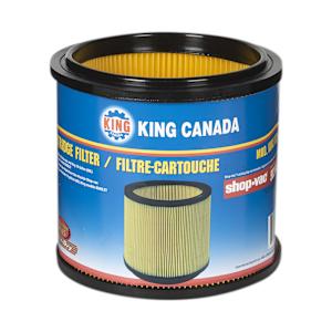 Filtre-cartouche pour aspirateur d'atelier
