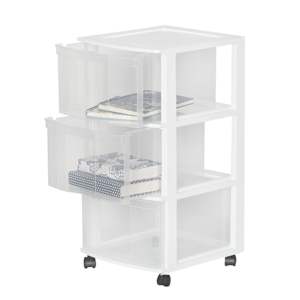 3-Drawer Storage Unit 12 in. x 13 1/4 in. x 24 1/4 in.