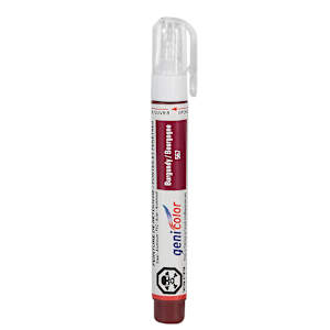 Genicolor Touch-Up Pen for Doors and Windows Burgundy n° 567