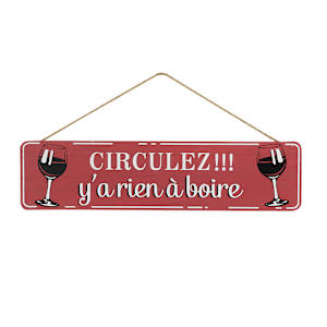 Plaque décorative boisson VERTUO