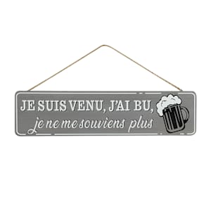 Plaque décorative boisson VERTUO