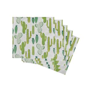 Serviettes de table Cactus Pqt/20
