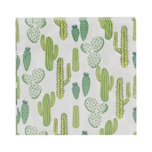 Serviettes de table Cactus Pqt/20
