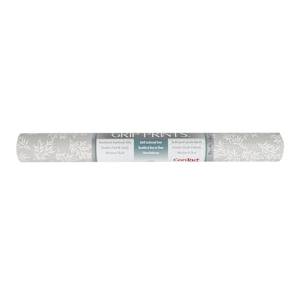 Grip Prints Shelf Cover 18 in. x 4 ft. Laurel Stone