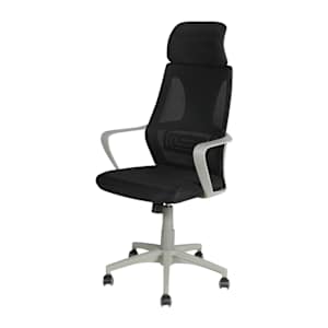 VERTUO Grey and Black Office chair