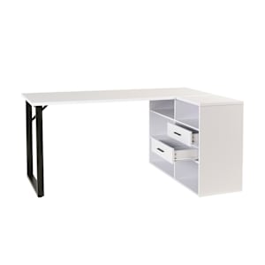 Bureau de travail en L Mango 63 po VERTUO