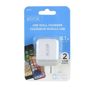 2-Port USB Wall Charger