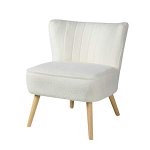 VERTUO Teddy Accent Chair White