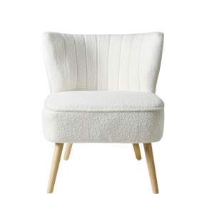 VERTUO Teddy Accent Chair White