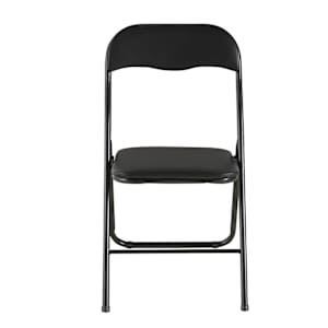 VERTUO Euro Folding Chair Black