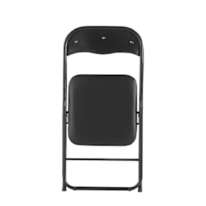 VERTUO Euro Folding Chair Black