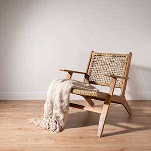 Fauteuil d'appoint Maui naturel VERTUO