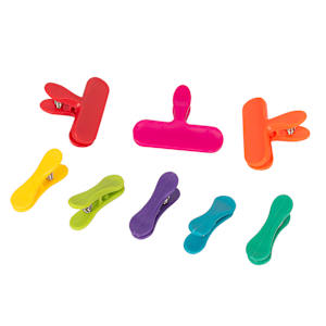 Ensemble de 8 pinces à sacs