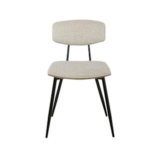 Chaise de salle à manger Borea beige VERTUO