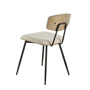 Chaise de salle à manger Borea beige VERTUO