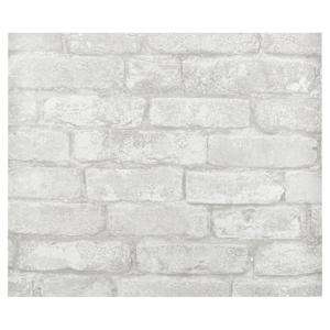 Papier peint Peler & Coller briques blanches