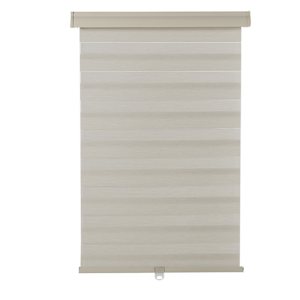 Toile à rouleau à bandes alternées 44 po x 84 po beige VERTUO