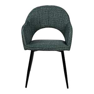 Chaise de salle à manger Elena verte VERTUO