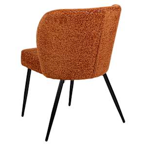 VERTUO Malibu Dining Room Chair Orange