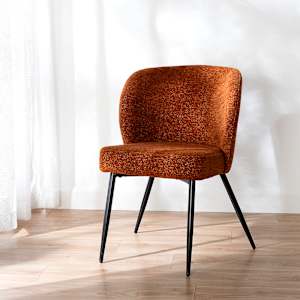 VERTUO Malibu Dining Room Chair Orange