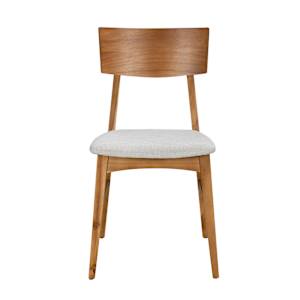 Chaise de salle à manger Acacia beige ASTELLA