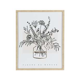 Reproduction sur toile 15 3/4 po x 19 5/8 po VERTUO