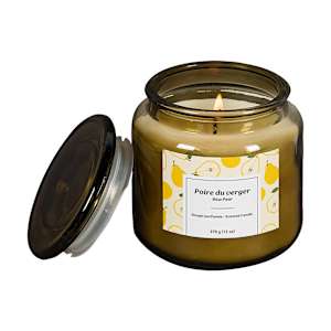 Bougie parfumée poire du verger 370 g
