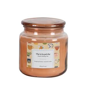 Bougie parfumée thé à la pêche 370 g