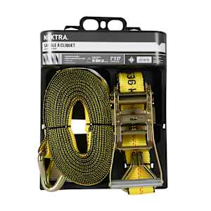 NEKTRA Heavy Duty Ratchet Strap 2 in. x 27 ft.