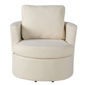 Fauteuil pivotant Cosmo beige VERTUO