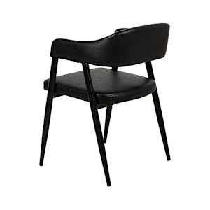 VERTUO Winston Dining Room Chair Black Pkg/2