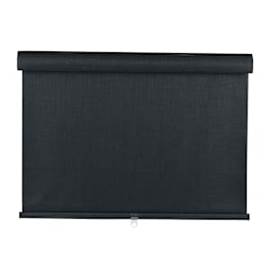 VERTUO Blackout Blind 44 in. x 84 in. Black