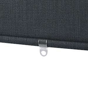 VERTUO Blackout Blind 44 in. x 84 in. Black