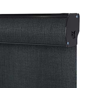 VERTUO Blackout Blind 44 in. x 84 in. Black