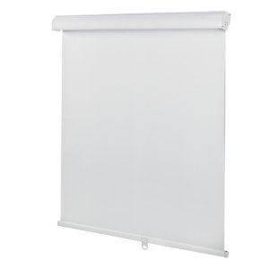 VERTUO Blackout Blind 33 in. x 84 in. White