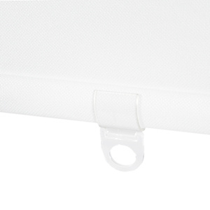 VERTUO Blackout Blind 33 in. x 84 in. White