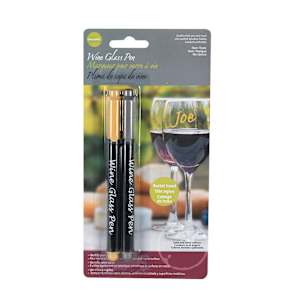 Ensemble de 2 marqueurs pour verre à vin