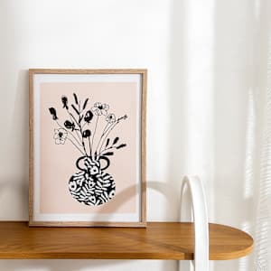 Reproduction sur toile 11 3/4 po x 15 3/4 po ASTELLA