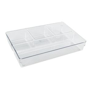 4-Compartments Drawer Tray