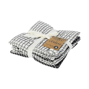 Ensemble de 4 linges de cuisine 11 3/4 po x 11 3/4 in.