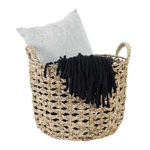 Panier de rangement en fibre naturelle 15 po VERTUO