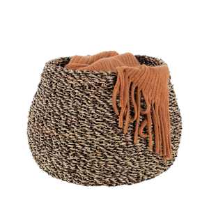Panier de rangement en fibre naturelle 13 3/4 po VERTUO