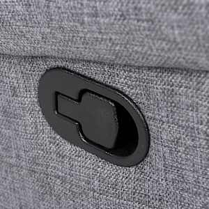 ASTELLA Alba Reclinable Armchair Grey